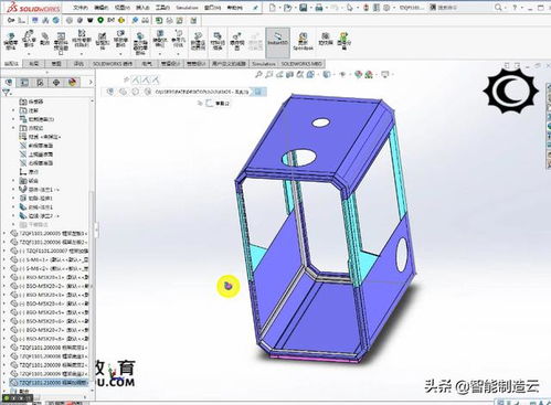 solidworks鈑金插件 solidworks機械鈑金高級設計展開圖折彎工程圖視頻教程
